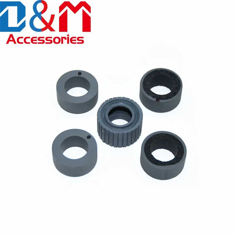 5set 1921B001 4082B004 Exchange Roller Tire Kit for CANON DR-4010C DR-6010C imageFORMULA Scanner