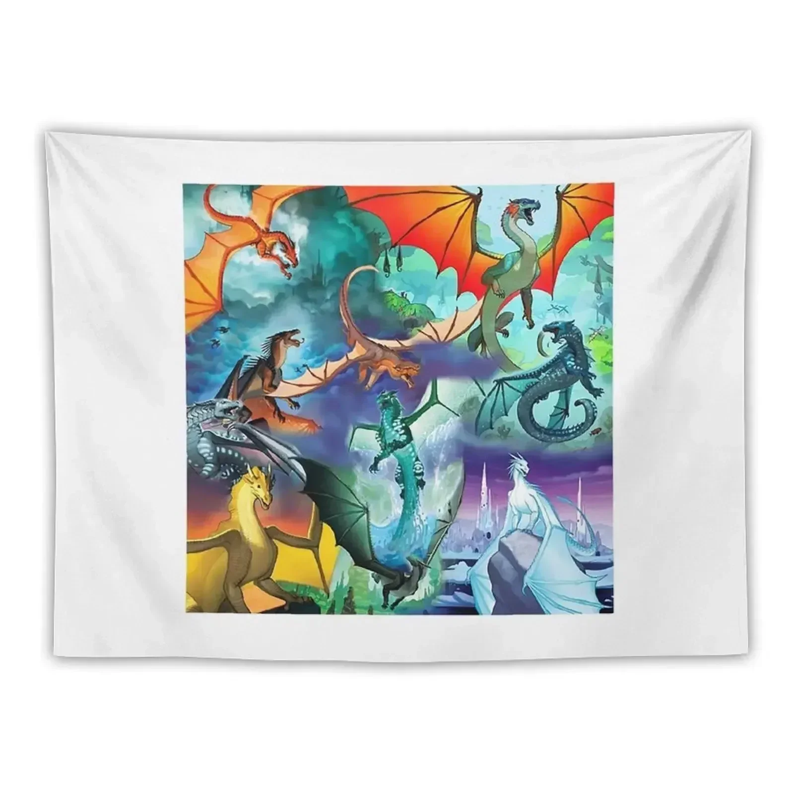 

Wings Of Fire T-ShirtWings of fire all dragon series Tapestry Room Decorations Aesthetics Wall Mural Tapestry