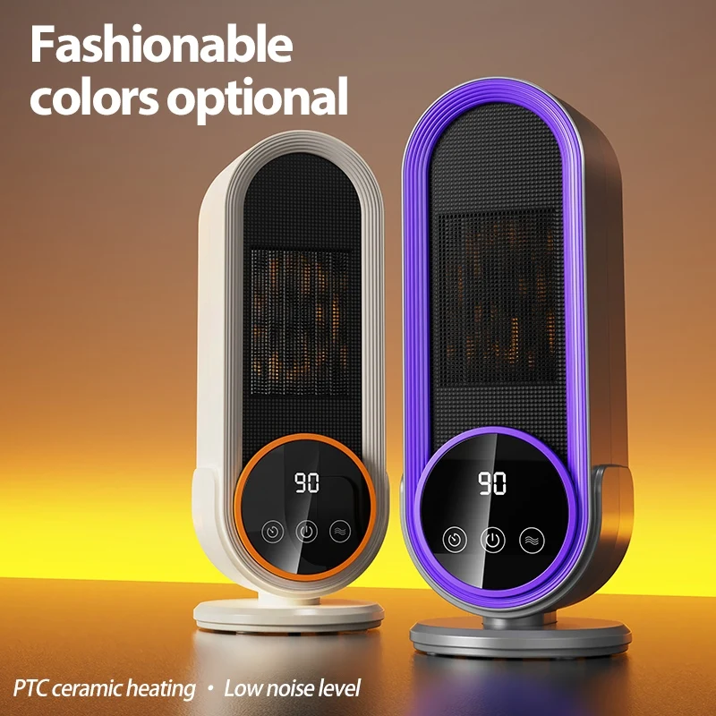 1 قطعة الاتحاد الأوروبي الجدار التوصيل 1200 واط سخان كهربائي محمول مع جهاز التحكم عن بعد وتوقيت 3 مستويات وشاشة التحكم باللمس للاستخدام المنزلي #6