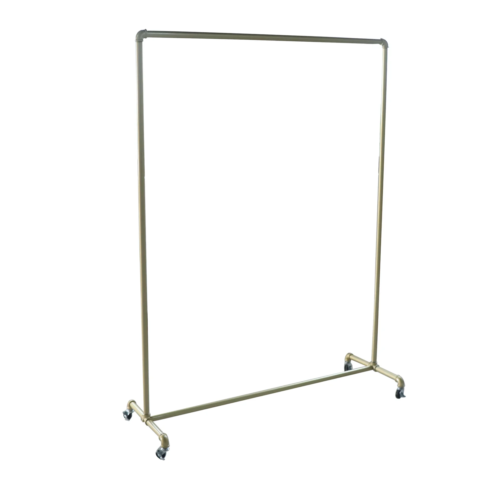 Heavy Duty Clothes Rack Load 110.23 LBS, Metal Garment Rack, Standing Rolling Clothing Rack for Hanging Clothes with  Wheels