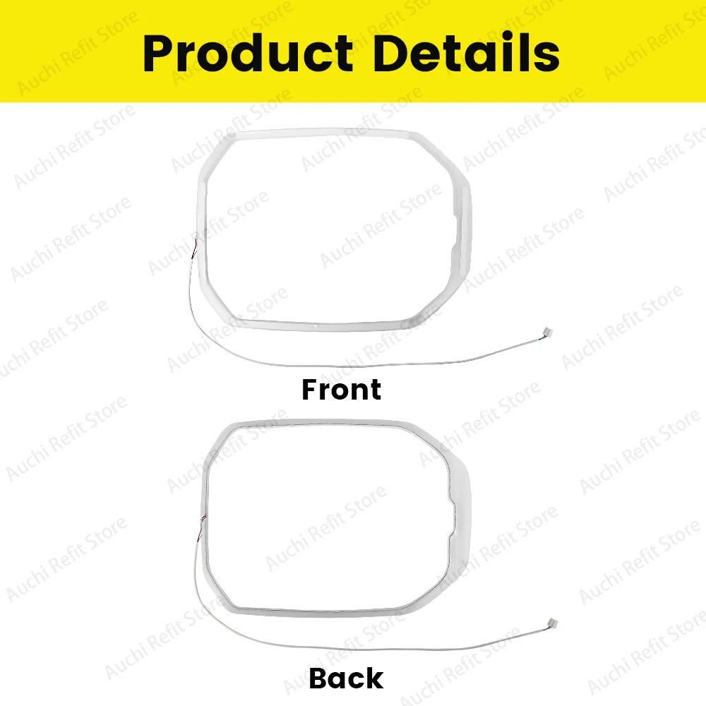11 لون Led سقف القراءة المحيطة ضوء لسيارات BMW جديد 5 سلسلة G60 i5 X3 G45 G48 Led أضواء الغلاف الجوي ضوء السقف المرصع بالنجوم #6