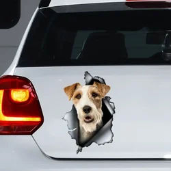 Funny Fox Terrier decal , Fox Terrier sticker, Fox Terrier magnet,car decal