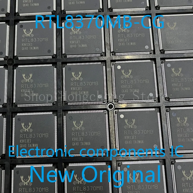 100% New RTL8370MB-CG RTL8370 RTL8370MB 8370 marking 176LQFP Gigabit Ethernet switch chip 2pcs