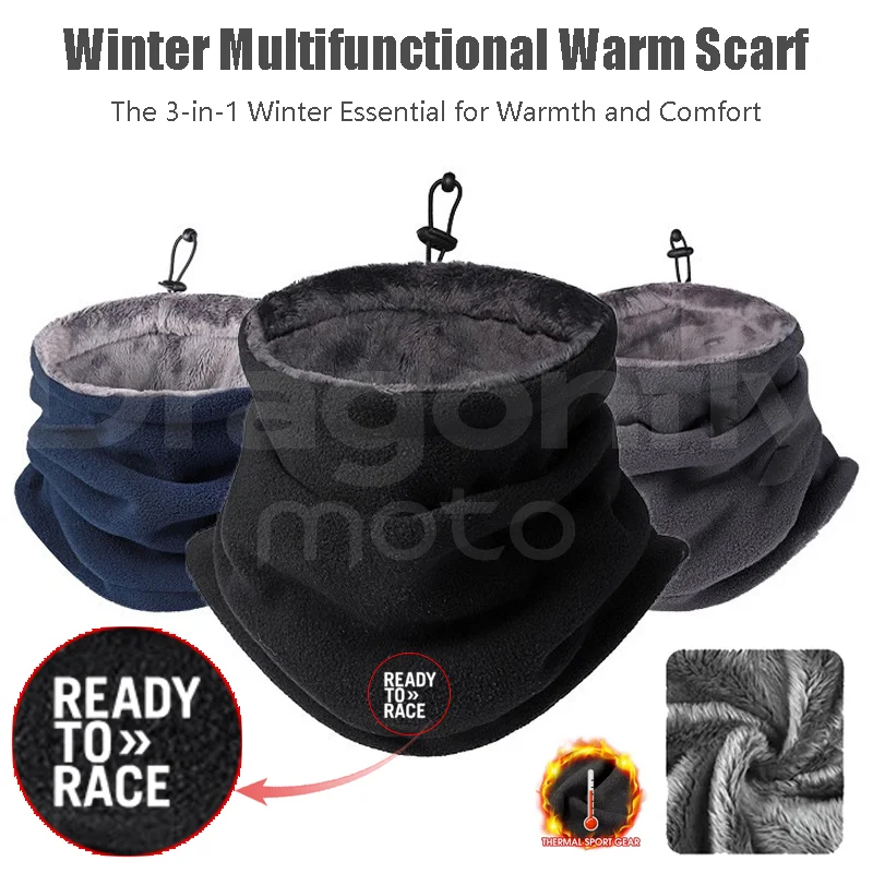 For KTM Ready to Race Adv Duke 390 690 790 890 1190 Winter Motorcycle Warm Mask Men Women Fleece Neck Outdoor Warmer Windproof