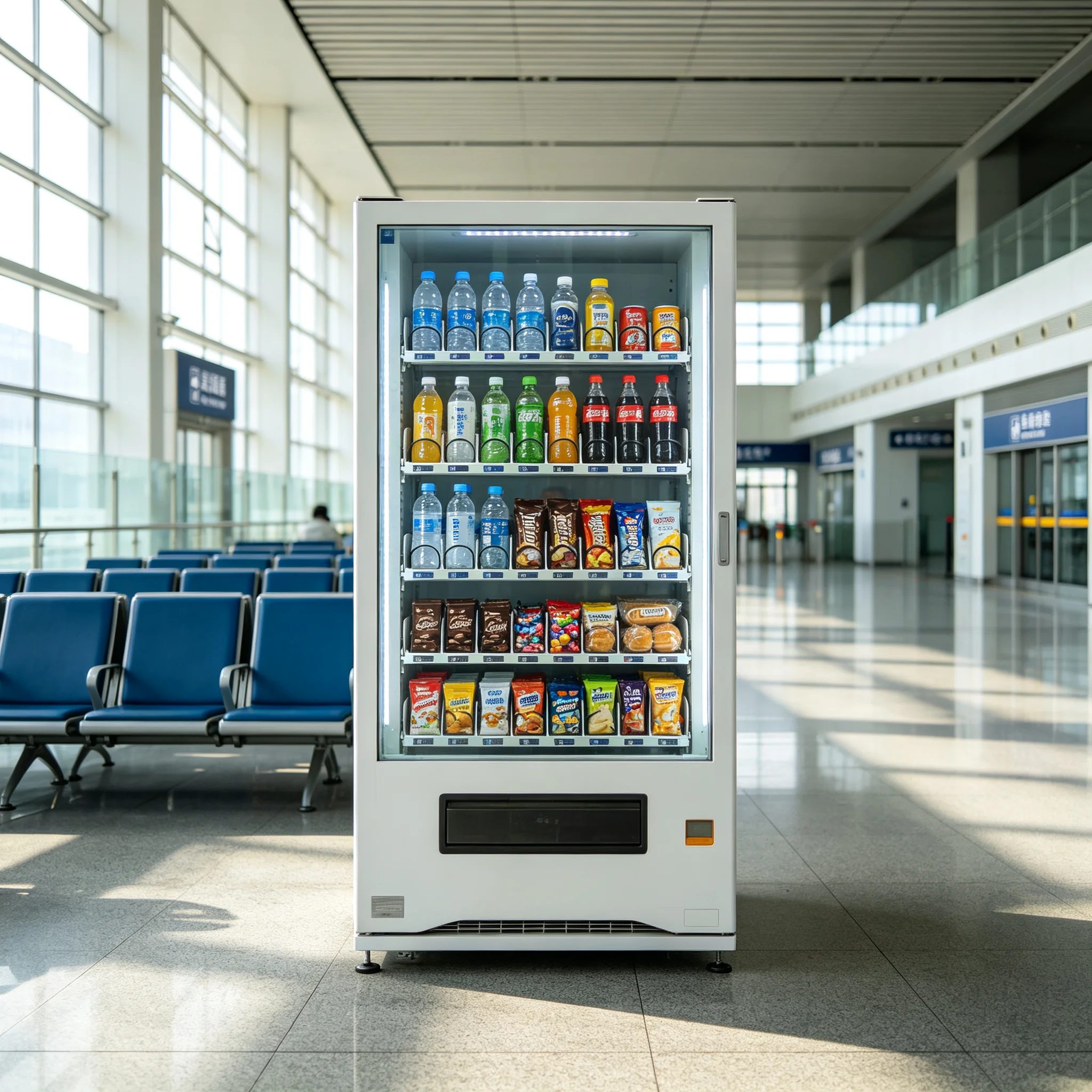 Kids Snack Vending Machine For Amusement Park Vending Machine Implements Low Height User Friendly Pick Up Design