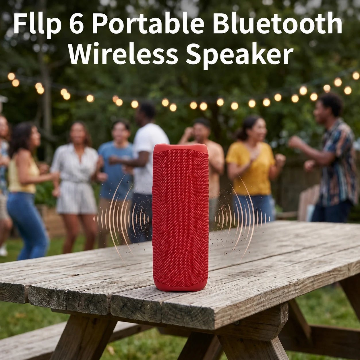 Jbl Speaker Flip 6 - Caixa de Som Portátil Bluetooth Sem