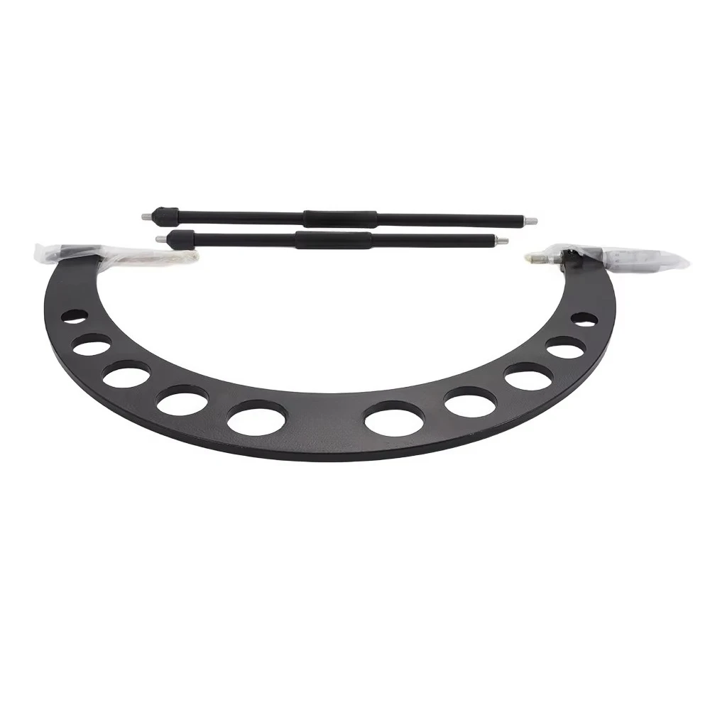 Wide Measuring Range Outside Micrometer 300-400 Mm Graduation 0.01Mm Outside Micrometer With Ratchet Stop