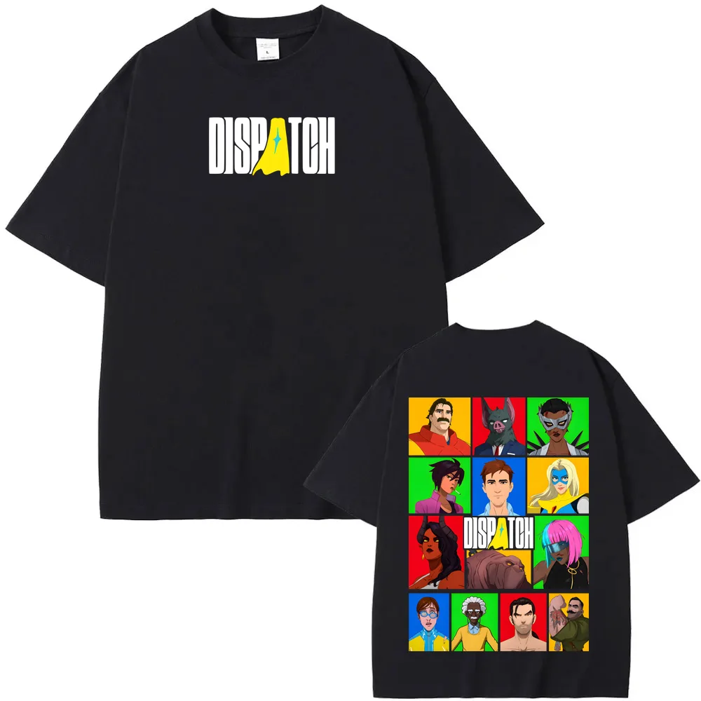 إرسال لعبة الطباعة الجرافيكية تي شيرت مانغا نمط لعبة شعار الكولاج نمط الطباعة بلايز القطن مريحة عالية الجودة لينة تيز #2