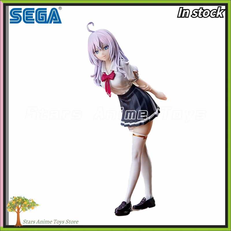 

Оригинальная SEGA Luminasta Alya Sometimes Hides Her Feelings in Russian Alisa, летняя школьная форма, коллекция аниме-фигурок, игрушки