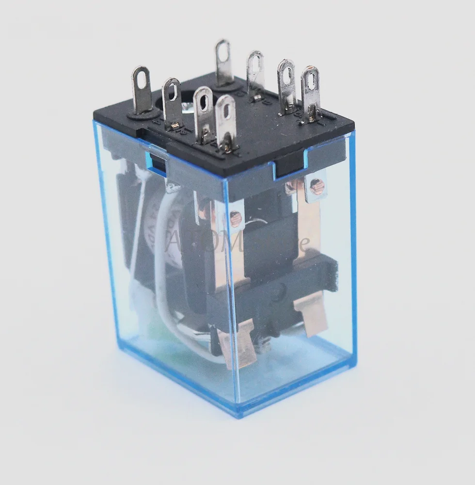 MY2P HH52P MY2 DPDTMiniature Coil Generalelectromagnetic intermediate relay switch withSocket Base LED AC 110V 220V DC 12V 24V