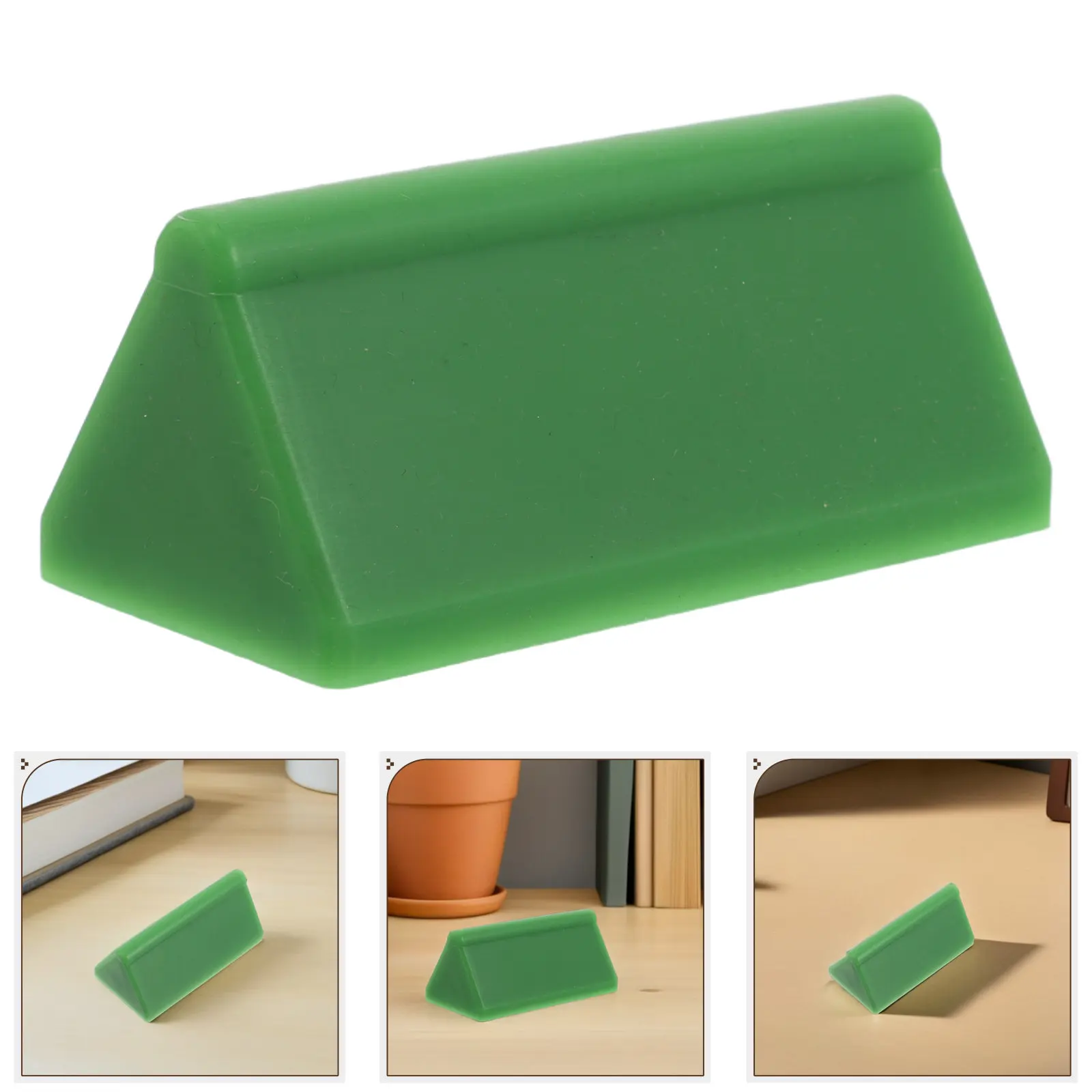Rubber Tuning Fork Activator Block Green Minimal Noise Portable Forks Resonance Accessory Maximum Vibration Instrument