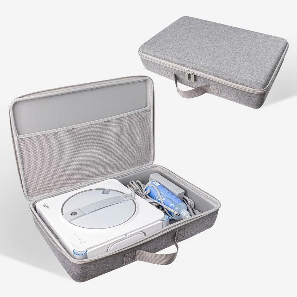 For Ecovacs For WINBOT W1S W2S W2 SE OUKESEN Gray EVA Hard Shell Shockproof Storage Bag Case For Window Cleaning Robot Accessori
