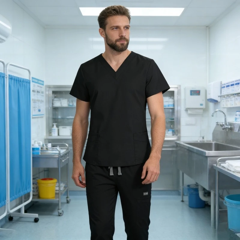 

Comfortable Elastic Medical Uniforms for Medical Staff, Operating Rooms and Beauty Salons, Dentistry and Clinical Use