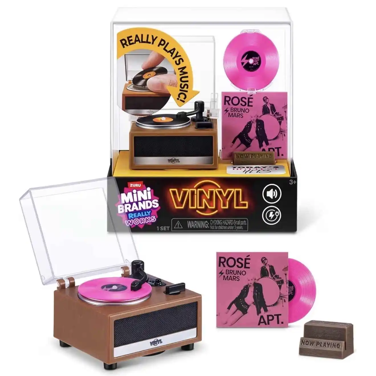 ！newRelease: Zuru Mini Brands Vinyl Surprise Ball with Mini Playable Discs – Collectable Gift Ideal for Music Lovers – Miniature view 5
