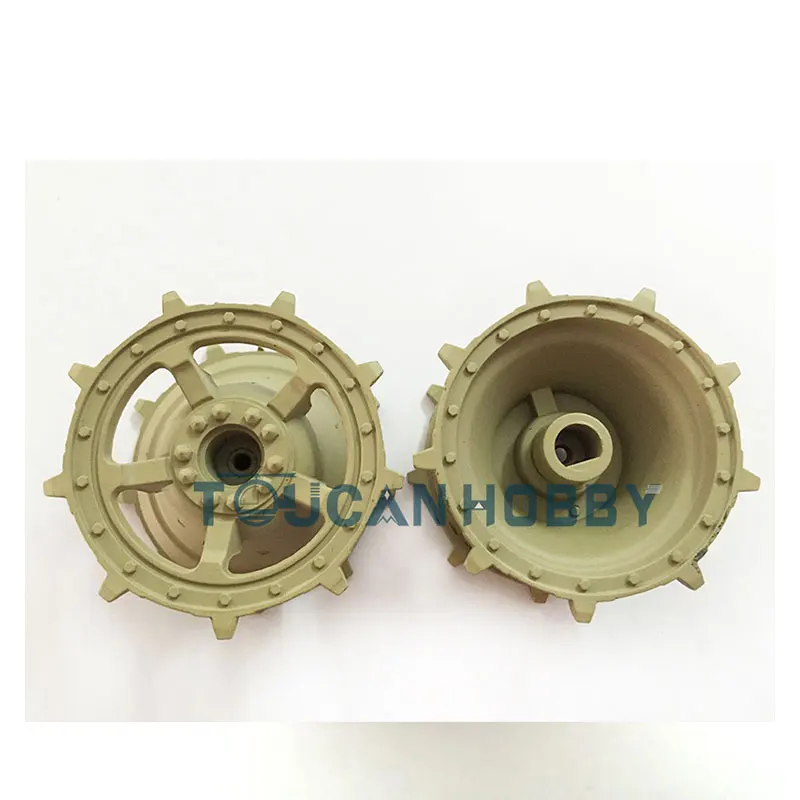 Plastic Sprockets A Pair Driving Wheels For HengLong 3888A 1/16 Scale King Tiger Radio Control Tanks Electric Model TH00399