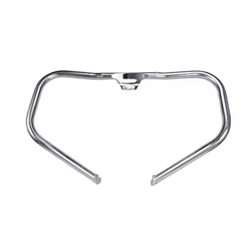 Fangster Softail Fat Boy Street Bob Low Rider Breakout Model New Classic Alloy Electroplated Engine Bumper Front Guard