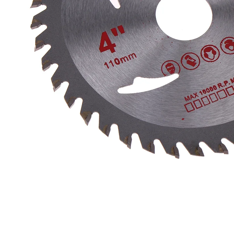 4'' 40T Circular Saw Blade Wood Cutting Disc Woodworking Cutter For Wood Plastic Metal Rotating Tool Power Tool Acces
