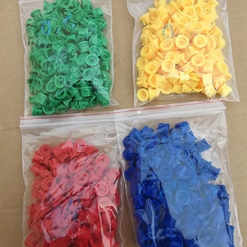100PCS Agriculture Pesticide Spray Boom Jet Nozzle Tip High Pressure Flat Fan Shape Knapsack Sprayer Nozzle Angle110 Plastic