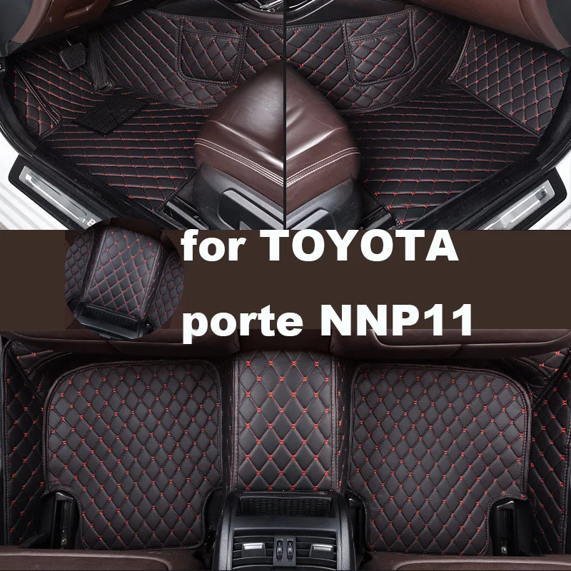 

Автомобильные коврики для TOYOTA Porte NNP11 2004-2012, обновленная версия, аксессуары для ног