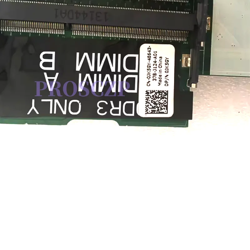 

JK5GY 0JK5GY CN-0JK5GY For Dell inspiro 3460 V3460 Notebook Mainboard DA0V08MB6D4 DDR3 Tested ok