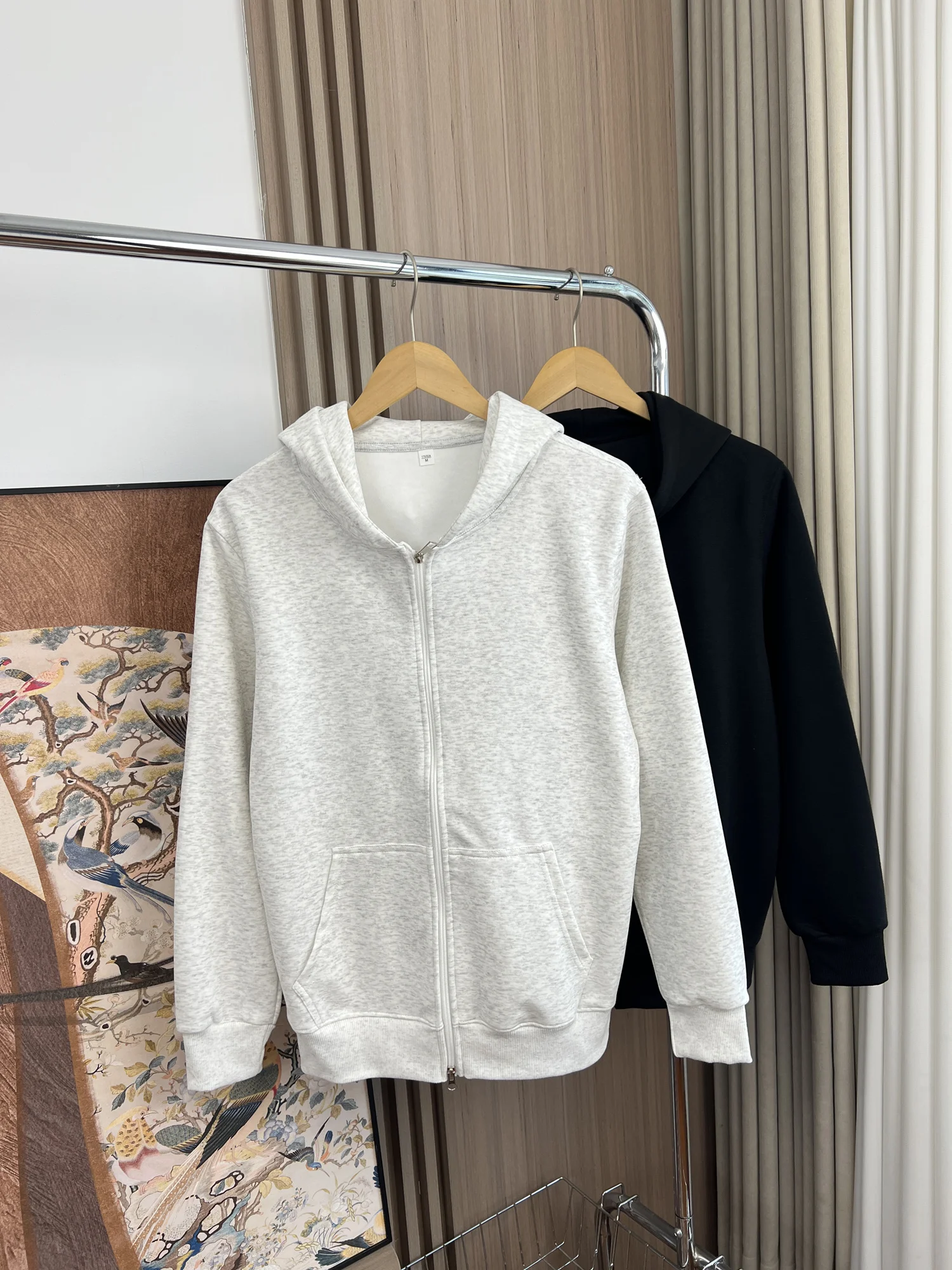 

Удобный и стильный свободный кардиган-худи для мужчин, осенний сезон, парный, дышащий, повседневная одежда