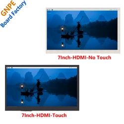 Raspberry Pi 7 Inch LCD Display Screen TFT 1024x600 IPS Computer PC Monitor AIDA64 HDMI-Compatible Computer PC