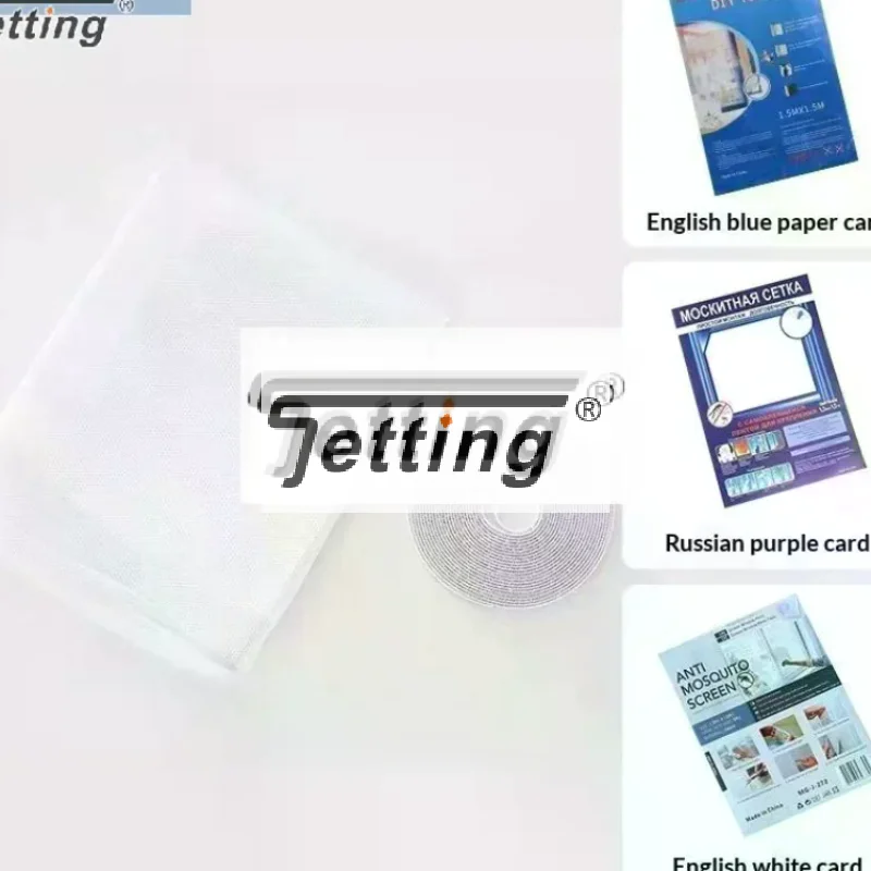 1 Set Mosquito Net Self Adhesive Tape Good Air Permeability Easy Install For Windows Bedrooms Patio