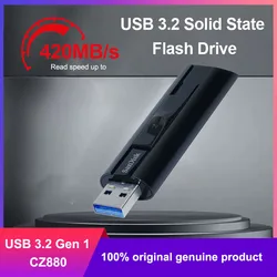 SanDisk Extreme PRO USB 3.2 Gen 1 Solid State Flash Drive 128GB 256GB 512GB 1TB Pendrive High Speed 420MB/s Memory Usb Stick