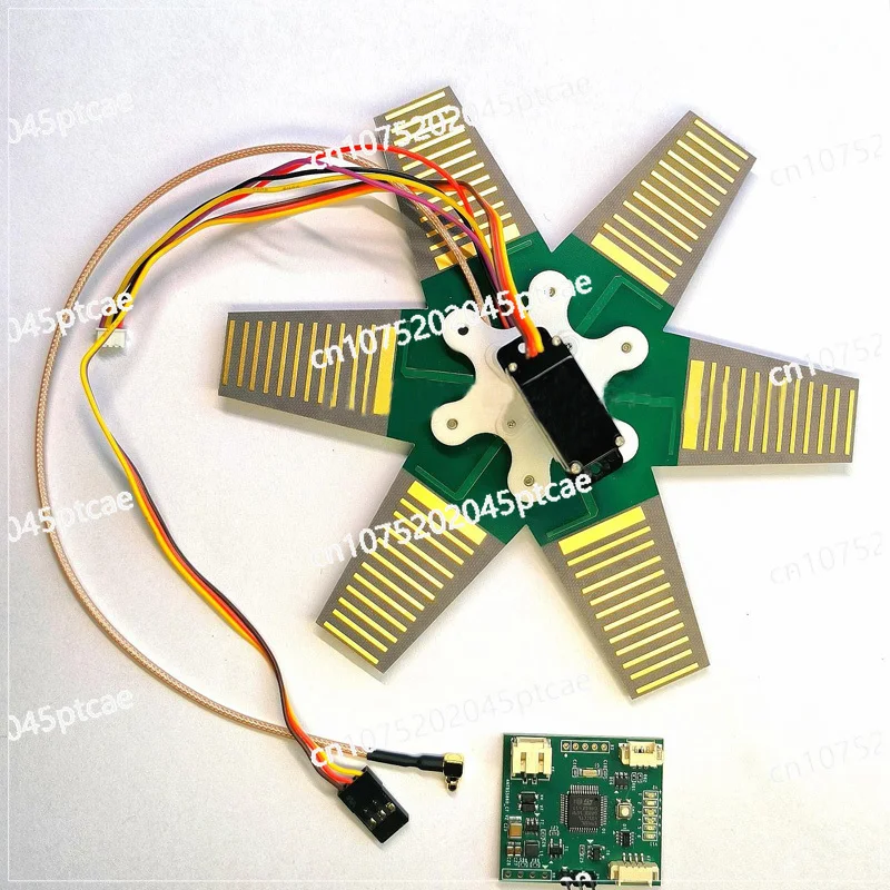 

1PCS FPV RC Drone AAT Image Transmission Antenna 2-6S 5.8Ghz 10dBi High Gain Directional Automatic Aignment Tracking Antennas