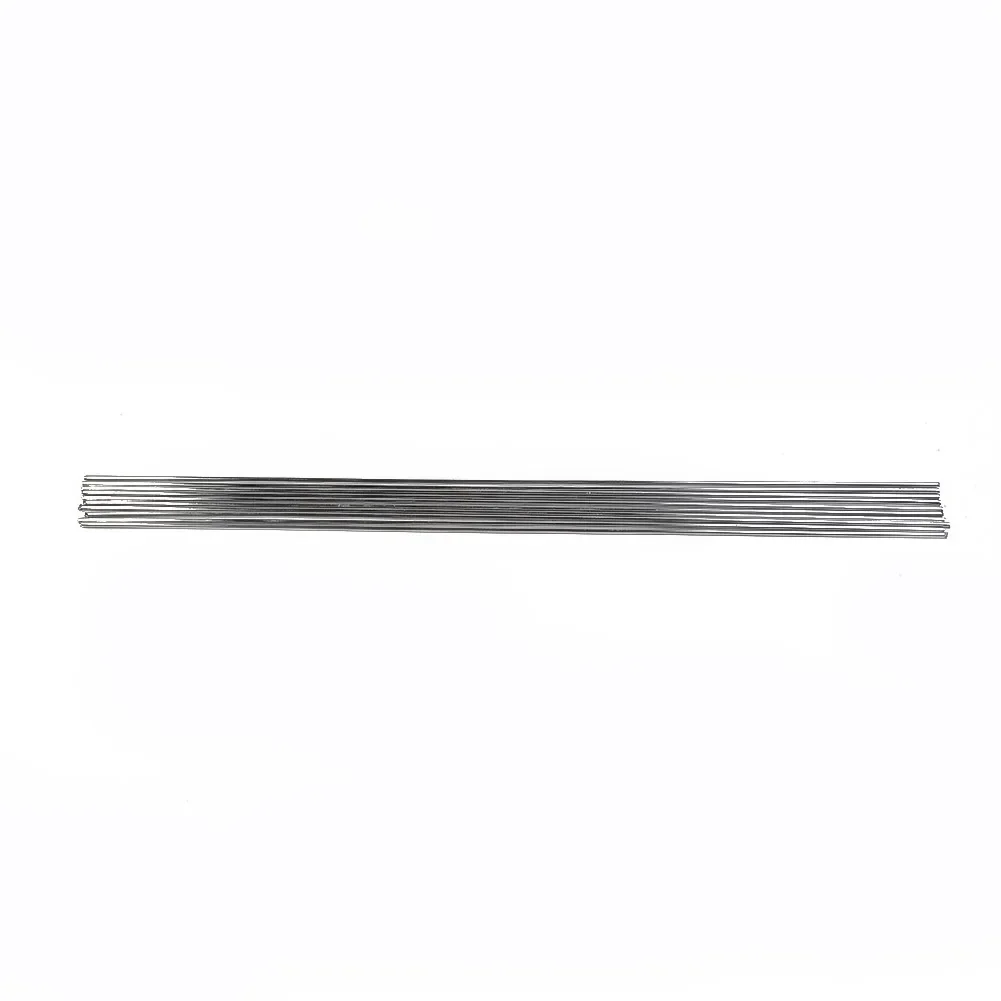 Nuevas varillas de soldadura de aluminio prácticas, 10 piezas, 33cm/50cm, 500mm/330mm, Kit de soldadura de fácil fusión plateado, baja temperatura