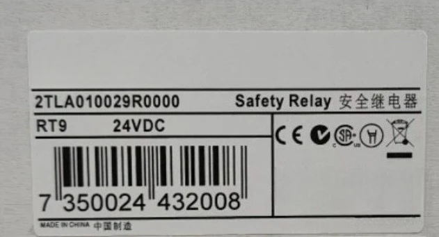 

Brand New Original 2TLA010029R0000 Safety Relay 2TLA010029R0000 10103340 Fast Delivery