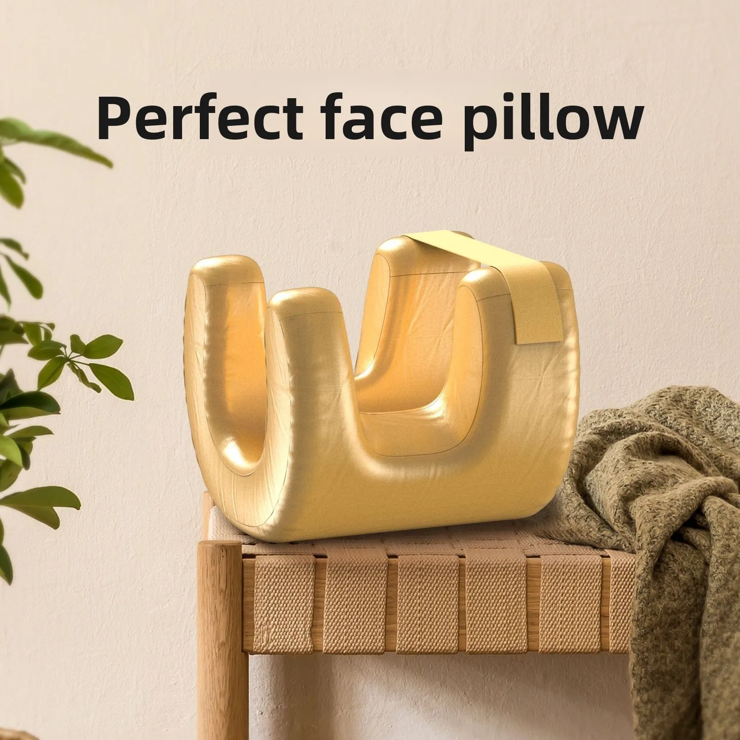 

Beauty Bed Specific Pillow, Small U-shaped Pillow On Rectangular Massage Bed, Comfortable And Anti Collapse
