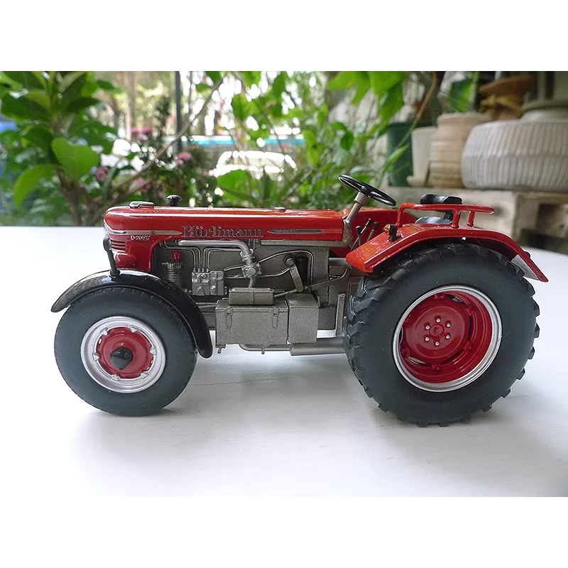 Diecast SCHUCO Schaal 1:32 Hurlimann D 200 S. Rot Europese Landbouw Legering Tractor Model Collectible Toy Gift Souvenir Display