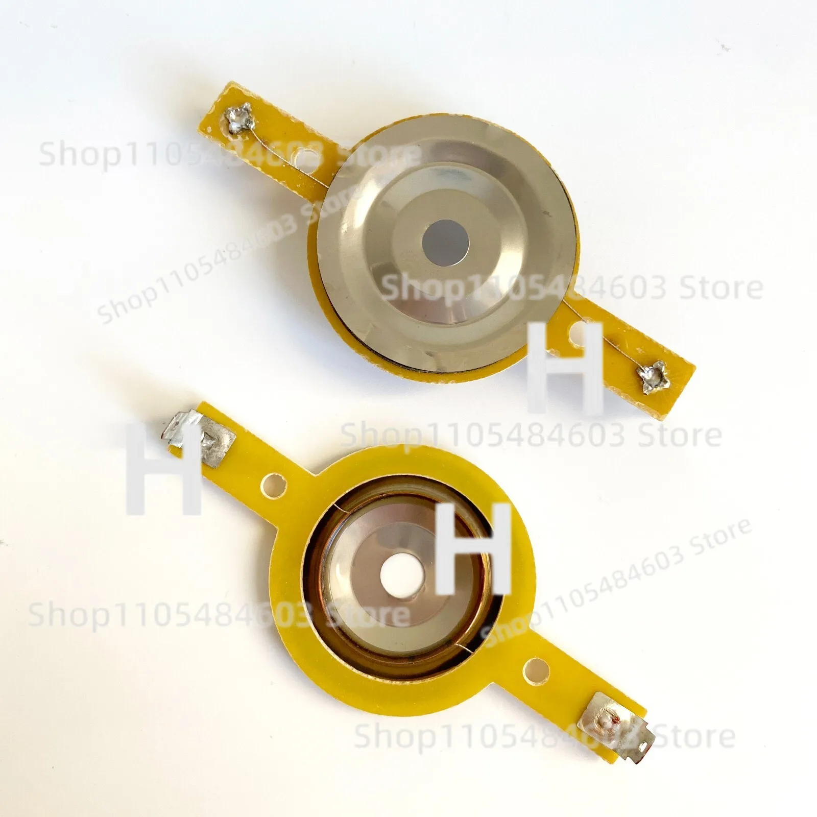 2 diafragmas de titanio de 1 pulgada de repuesto para el controlador de tweeter Pyle Pro PDBT18 de 8Ω para reparación