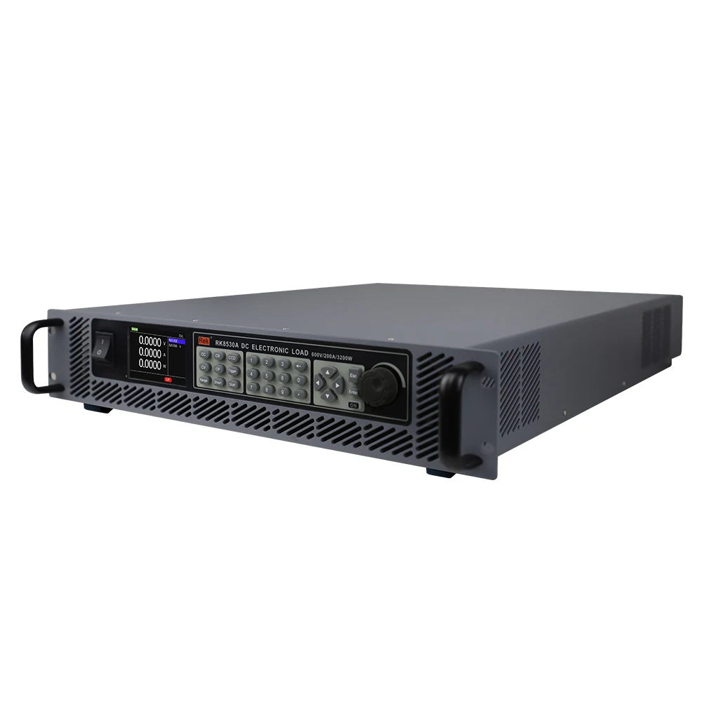 

Rek RK8530A/RK8530B/RK8530C/RK8530D DC Electronic Load 0-600V With RS232 RS485 Communication Interface