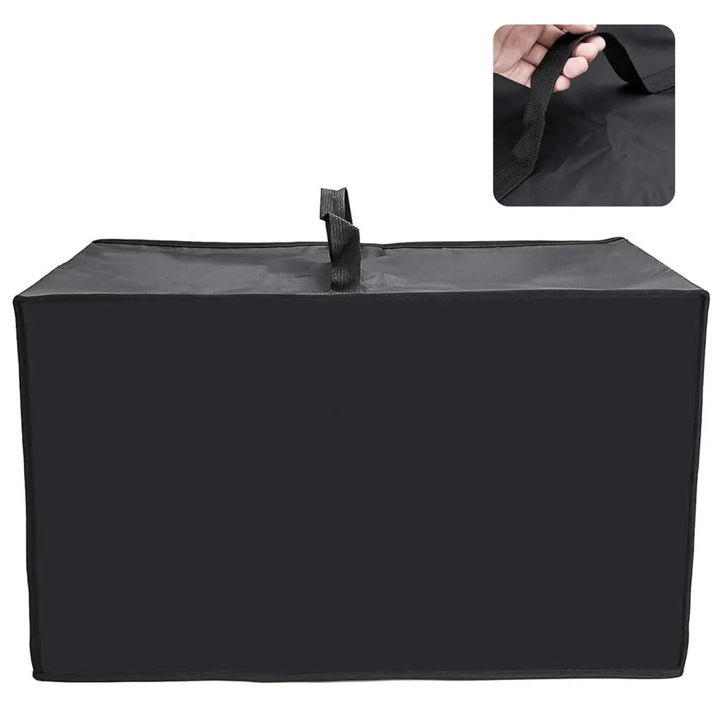 Black Microwave Cover Oven Waterproof Dust Cover Grease Proofing Storage Electric Appliance Home Hotel Kitchen Gadgets Protector