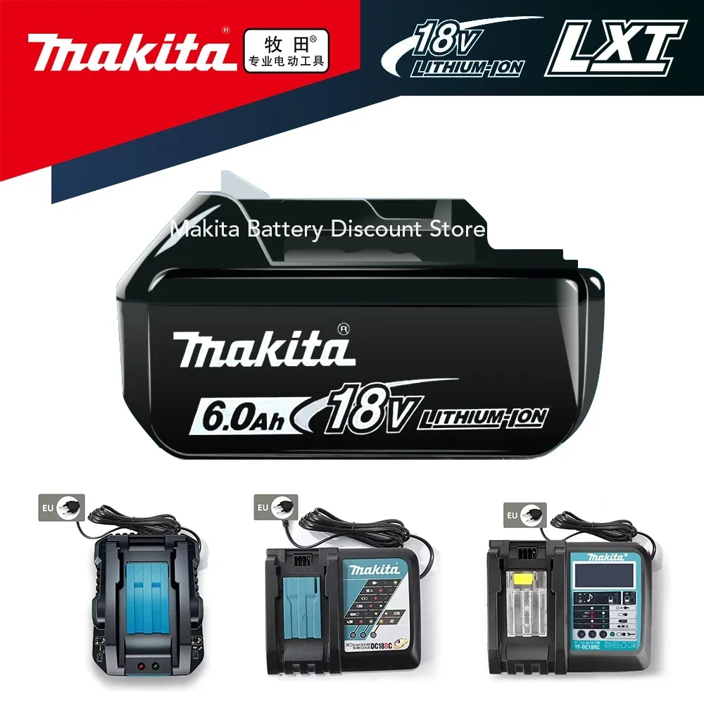 

18V Original Makita Battery Rechargeable 18650 Lithium-ion Battery Cell Suitable Makita Power Tool BL1860 BL1830 LXT400