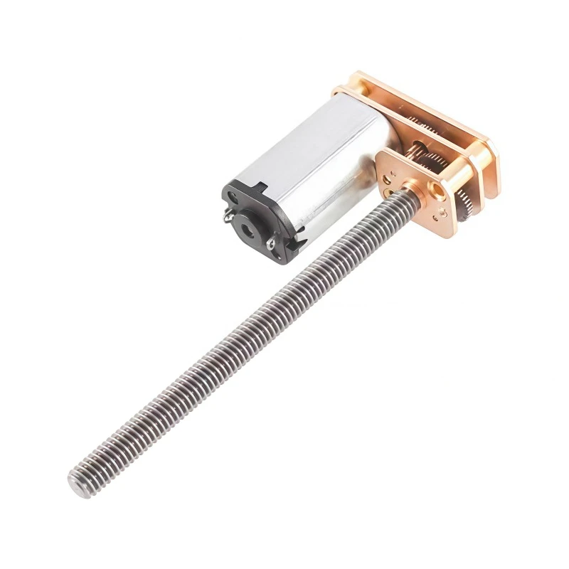 GM1024-N30 Threaded Shaft DC Reducer Motor, with High Torque, Low Noise and Adjustable Speed Function.