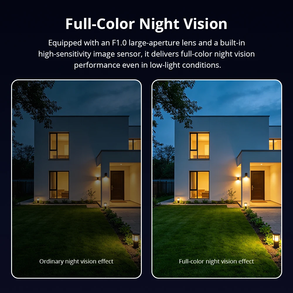 Mini 5MP Smart WIFI Camera Indoor Security Monitor For Window Glass Door Two-Way Audio Night Vision 2.4G/5G For Baby Monitoring