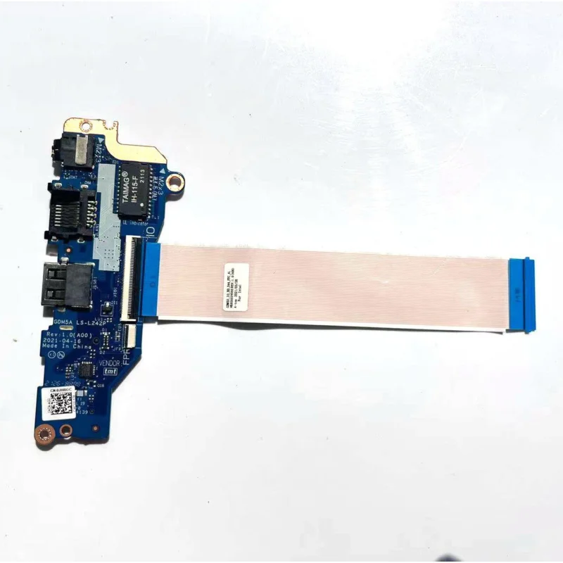 

New GDM5A LS-L242P USB Audio RJ45 SD IO Board For Dell Vostro 3510 3511 3515