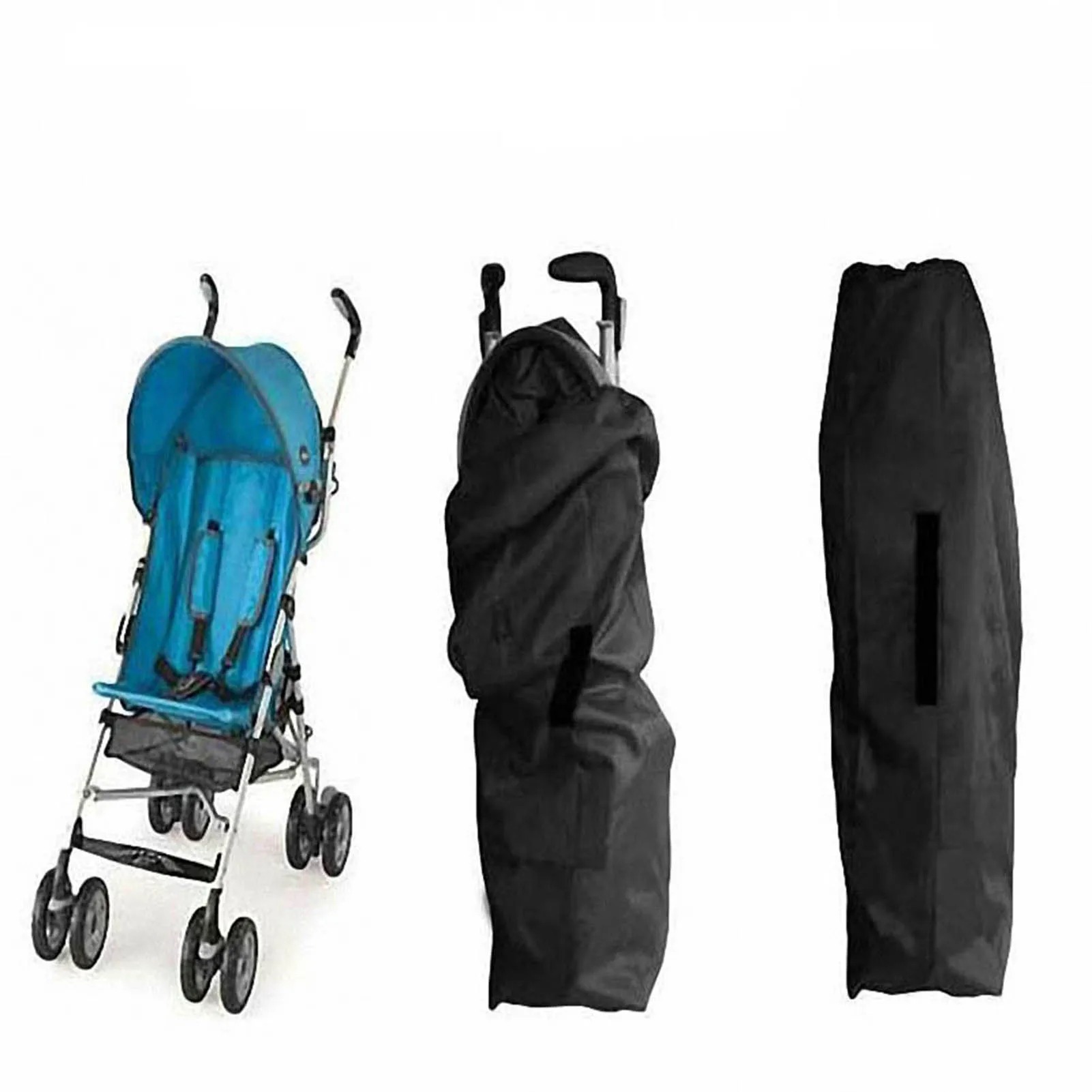 

Large Foldable Stroller Storage Bag with Sturdy and Strong Oxford Material for Airplane Gate Check and Storage AN88