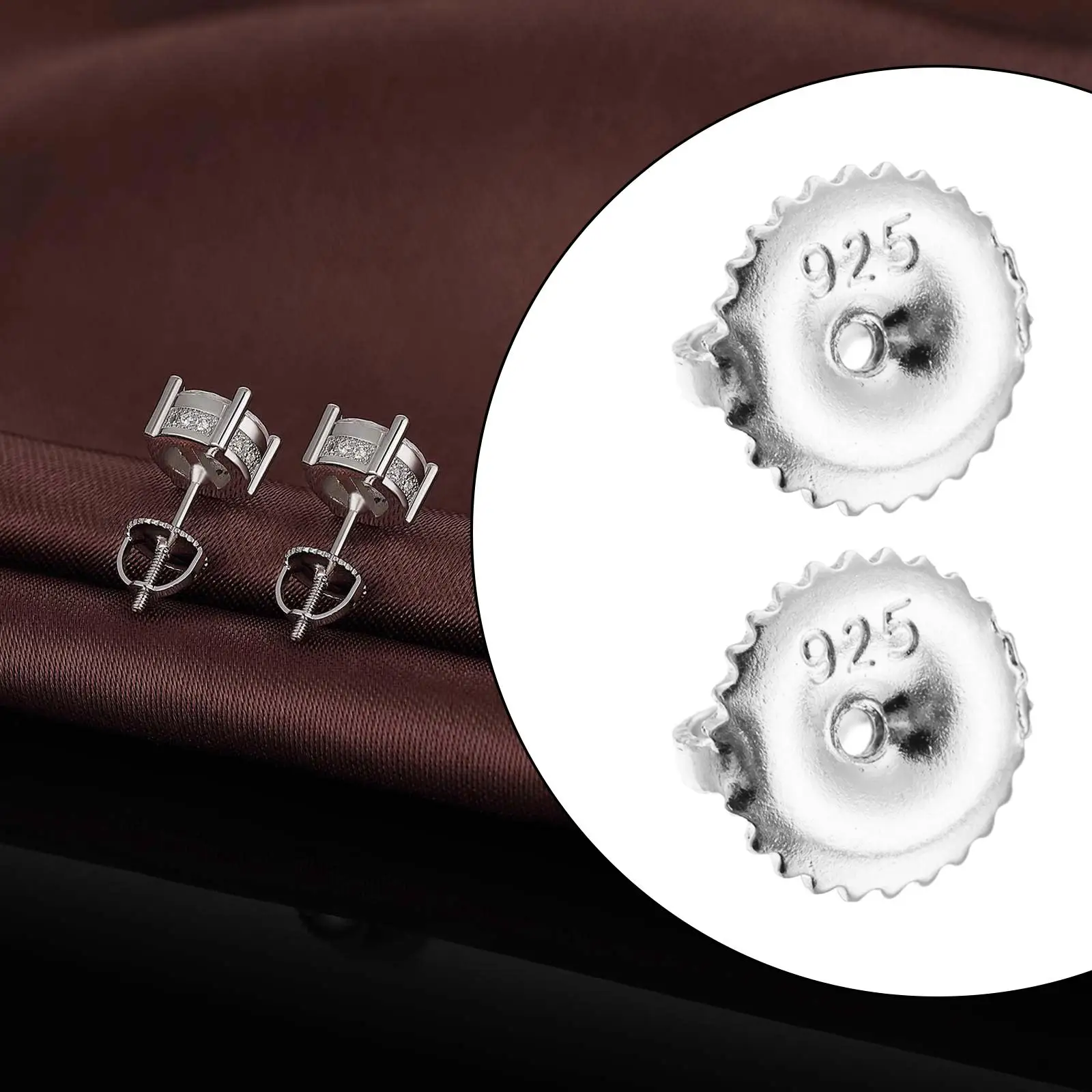 Earring Backs Ear Replacements Backings Women Earring Stopper Ear s for Party Festival Halloween Daily wearing