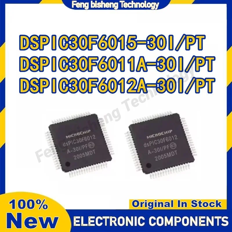 

DSPIC30F6011A-30I/PT DSPIC30F6012A DSPIC30F6015 DSPIC30F6011A DSPIC30F6012A DSPIC30F6015 Chip TQFP64