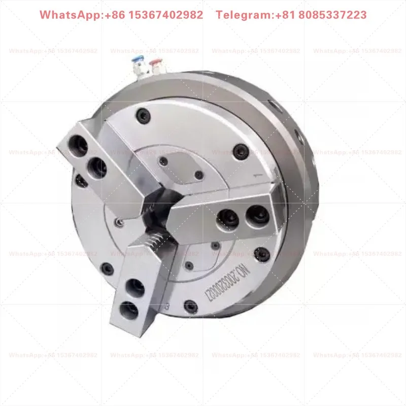 BYT Front Mounted Pneumatic Chuck Three Jaw Hollow CNC Lathe Fixture BK130TQ Lathe Modification Machine Tool Spare Parts