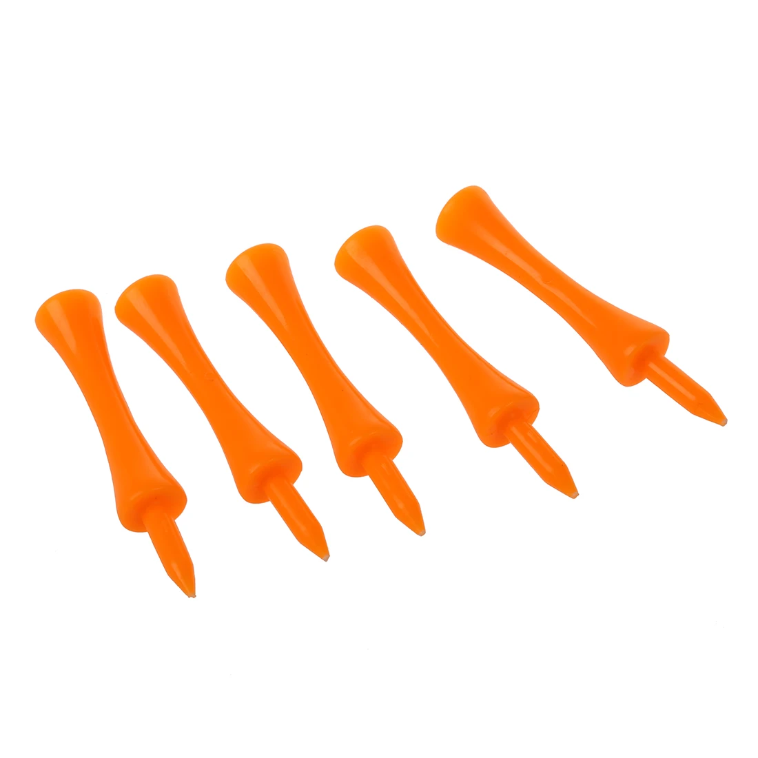 A89E-50Pcs 70Mm Big Castle Golf Tees (Orange)