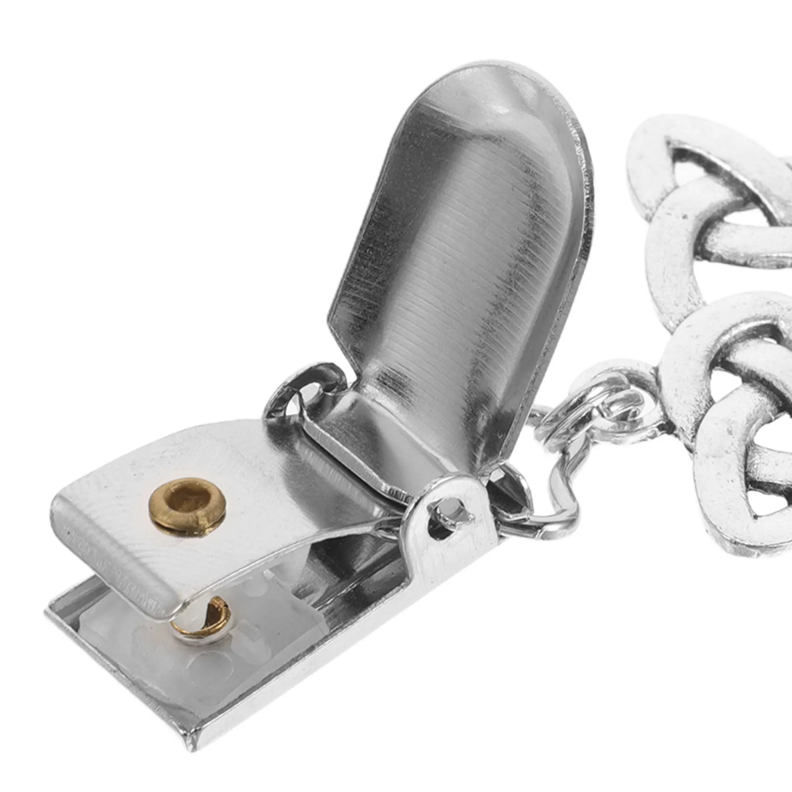 2 szt. Stylowe metalowe klipsy do swetrów, ozdobne akcesoria do kołnierzyków kardiganów, uniwersalne szale, szaliki, biżuteria, elegancki ażurowy wzór