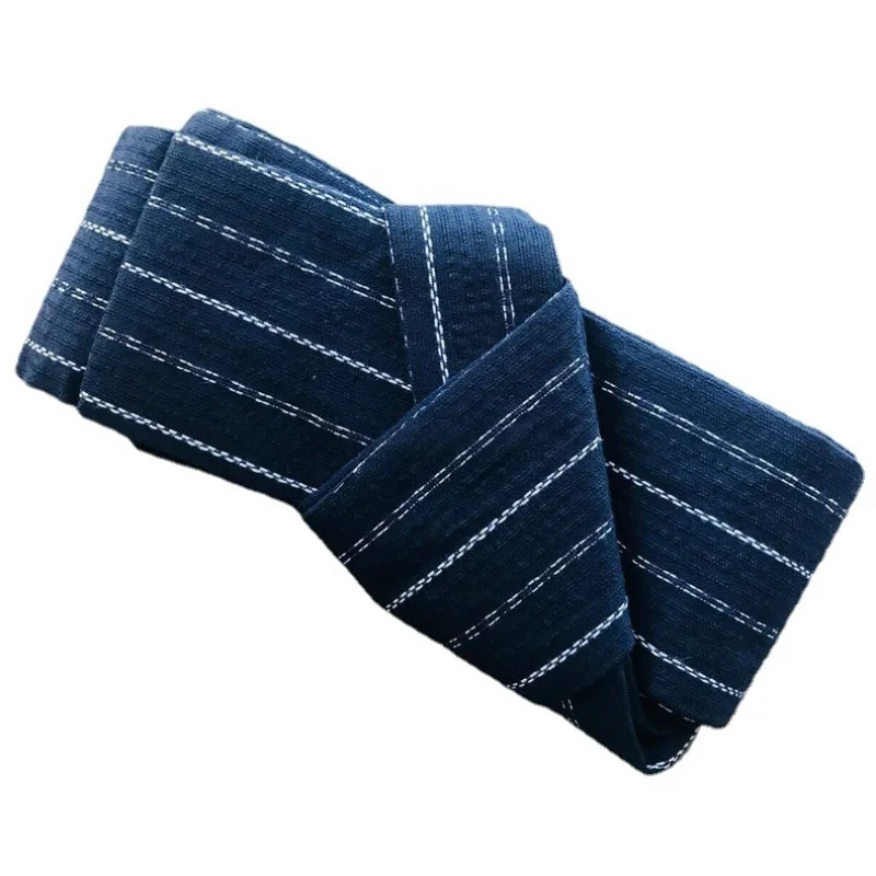 Japanese Kimono Obi Belt Mens Traditional Vintage Waist Judo Wrap Waistband Pattern Kimonos Men Accessories