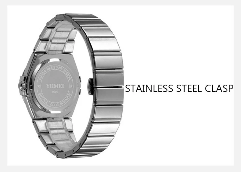 Top Brand Luminous Watch for Men Sports Stainless Steel Mens Watches Relogios Masculino Luxury Golden Quartz Wristwatches