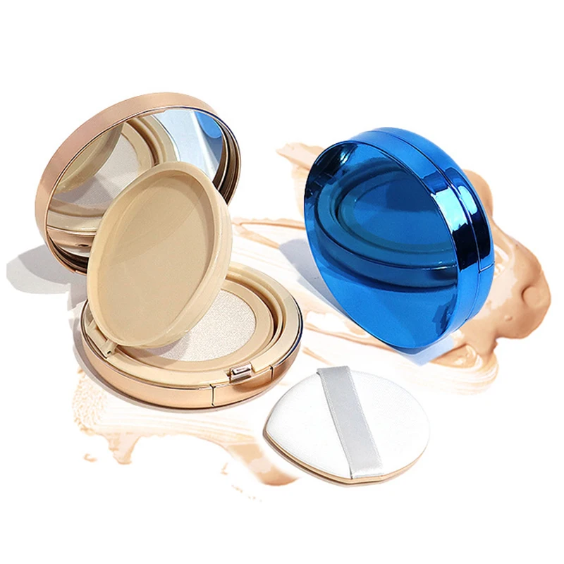

12g Air Cushion Empty Box BB Cream Containers With Sponge Puff And Mirror Travel Make Up Accessories Portable Cosmetic Box