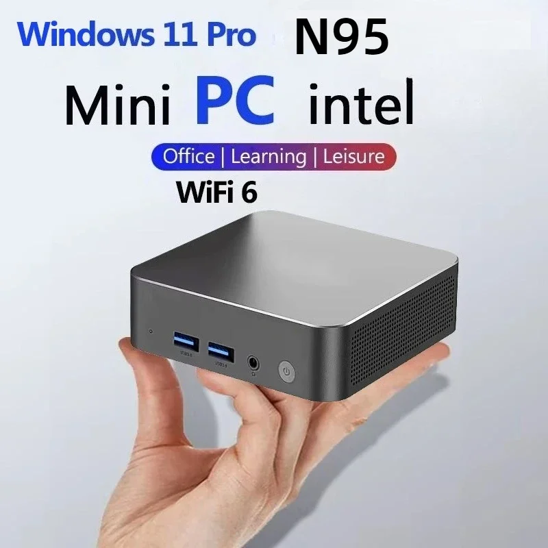 2026 MINI Core N95 PC Windows 11 Pro 16GB RAM 1TB 2TB SSD WIFI 6 BT5.2 4K HD Mini Gaming Office Study Pc